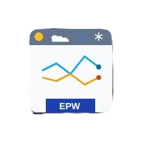 c) 100 EPW Files (10 Years) - Enterprise